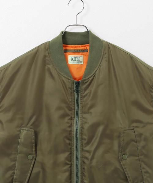 KIFFE（キッフェ）の「【KIFFE/キッフェ】BIG FIT MA-1 ベスト（MA-1・メンズ・ブラック/カーキ・FREE）」の17枚目の写真