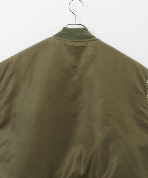 KIFFE（キッフェ）の「【KIFFE/キッフェ】BIG FIT MA-1 ベスト（MA-1・メンズ・ブラック/カーキ・FREE）」の18枚目の写真