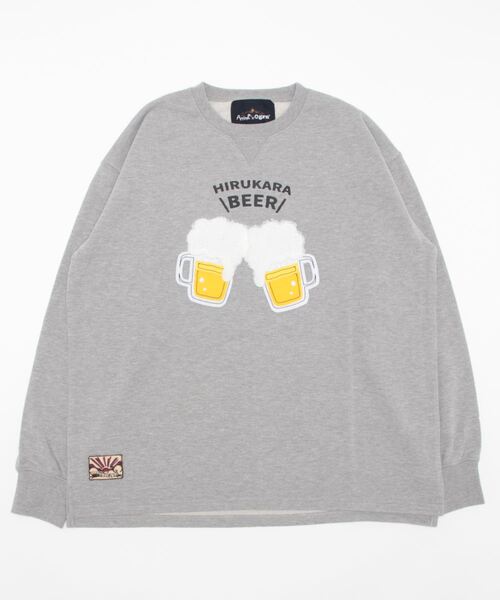 チャイハネ(チャイハネ)の「【チャイハネ】Amina×grn パチモMEN'SトップスLサイズ(スウェット・メンズ・グレー/グリーン/キャメル・FREE)」の10枚目の写真