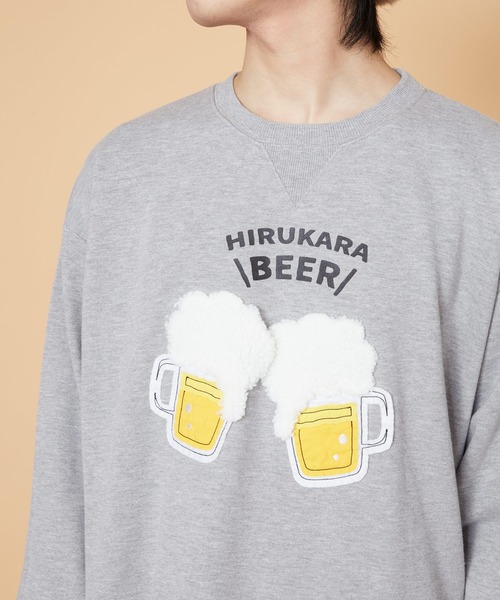 チャイハネ(チャイハネ)の「【チャイハネ】Amina×grn パチモMEN'SトップスLサイズ(スウェット・メンズ・グレー/グリーン/キャメル・FREE)」の5枚目の写真