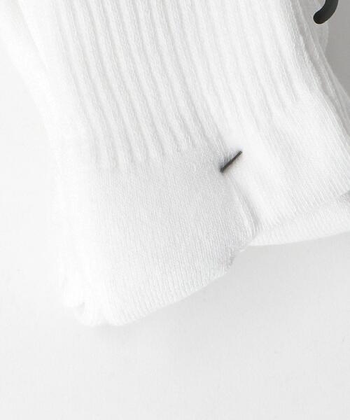 NIKE(ナイキ)の「<NIKE>エブリデイ クルー ソックス 3P(ソックス/靴下・レディース・ホワイト・FREE)」の4枚目の写真