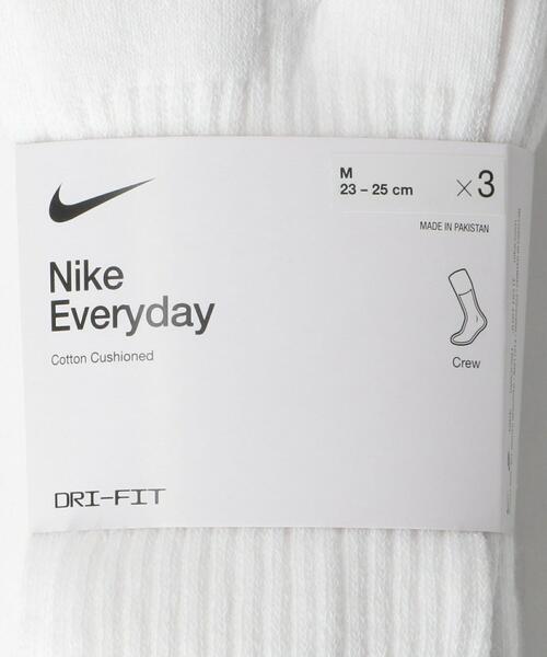 NIKE(ナイキ)の「<NIKE>エブリデイ クルー ソックス 3P(ソックス/靴下・レディース・ホワイト・FREE)」の6枚目の写真
