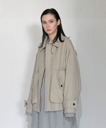 【VOAAOV】BISHU TUMBLER KERSEY WOOL Blouson