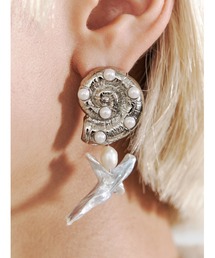 PAMEO POSE | Ammonite Pierce(ピアス（両耳用）)