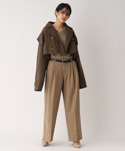 etretokyox矢野未希子コラボ フーディリバートレンチコート etre tokyo フーディリバートレンチコート 矢野未希子 ETRE