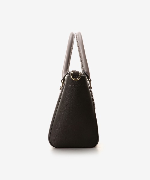 & chouette(アンドシュエット)の「フロントリボン ハンドバッグ(ハンドバッグ・レディース・ライトブルー/ブラック/グレイッシュベージュ/ワインレッド/オフホワイト/ピンク・FREE)」の15枚目の写真