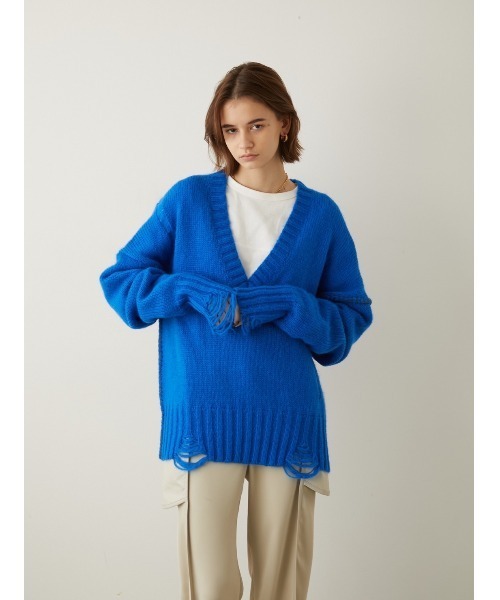 LA PEAU DE GEM（ラポドゥジェム）の「【LA PEAU DE GEM】モヘア