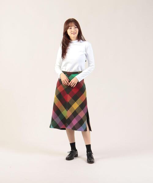 agnes b.（アニエスベー）の「【Outlet】 CAM9 JUPE スカート（スカート・レディース・マルチ・36/38/40/42）」の4枚目の写真