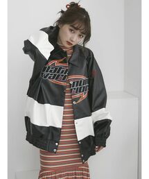 jouetie | ヴィンテージライクレーシングジャケット(ブルゾン)