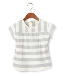 green label relaxing | ボーダーサキゾメキリカエTシャツ(Tシャツ/カットソー)