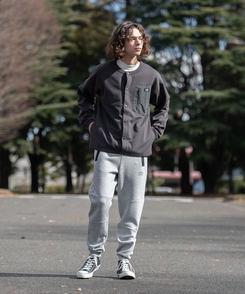 OUTDOOR PRODUCTS（アウトドアプロダクツ）の「【OUTDOOR PRODUCTS/アウトドアプロダクツ】防シワ  UVカット　ビッグシルエット　ポンチビッグポケット　カーディガン（カーディガン/ボレロ・メンズ・カーキ/ブラック/チャコールグレー・MEDIUM/LARGE/X-LARGE）」の10枚目の写真