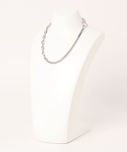 JUSTINE CLENQUET（ジュスティーヌクランケ）の「JUSTINE CLENQUET HARI CHOKER 27JC01HARI1（ネックレス・レディース・シルバー・FREE）」の6枚目の写真