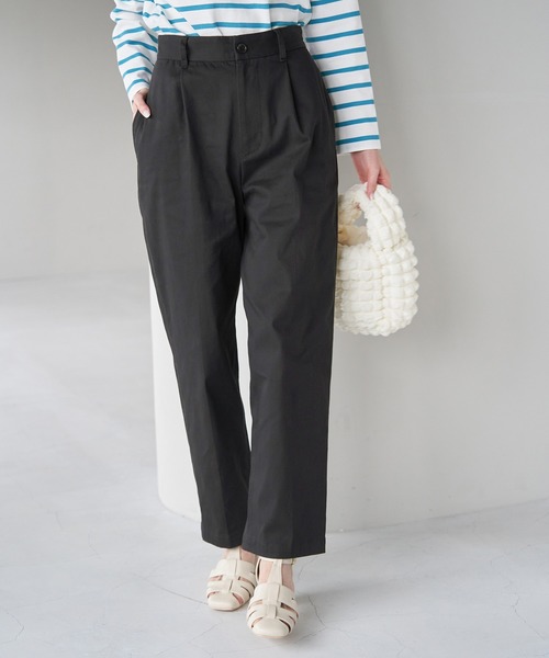 ROPE' PICNIC（ロペピクニック）の「綿ストレッチチノパンツ（チノパンツ・レディース・チャコールグレー/カーキ/ベージュ・36/38/40）」の14枚目の写真