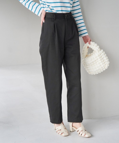 ROPE' PICNIC（ロペピクニック）の「綿ストレッチチノパンツ（チノパンツ・レディース・チャコールグレー/カーキ/ベージュ・36/38/40）」の15枚目の写真