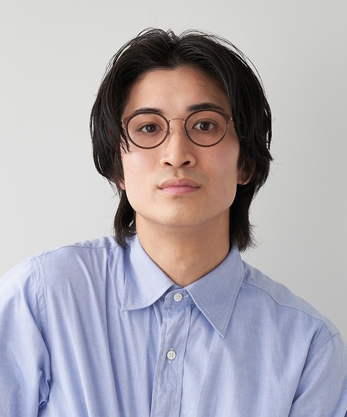 Zoff（ゾフ）の「ボストン型 めがね｜Zoff CLASSIC TREND（メガネ・レディース・ブラック/ブラウン/ピンク/グリーン・FREE）」の3枚目の写真