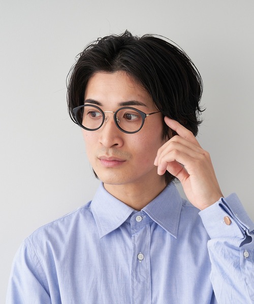 Zoff（ゾフ）の「ボストン型 めがね｜Zoff CLASSIC TREND（メガネ・レディース・ブラック/ブラウン/ピンク/グリーン・FREE）」の10枚目の写真