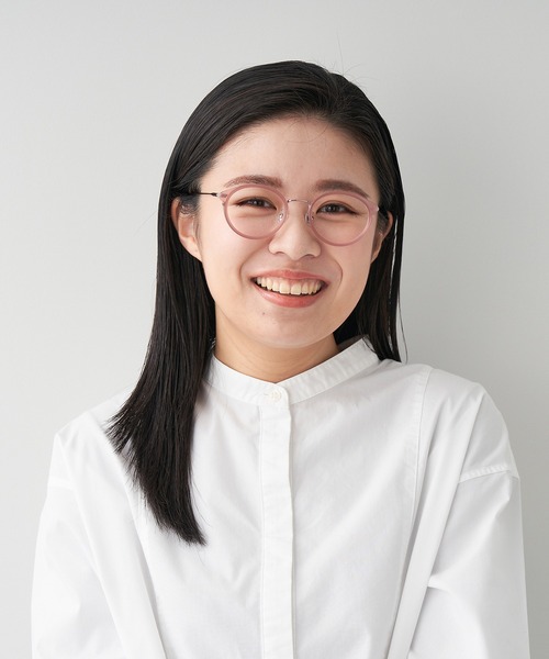 Zoff（ゾフ）の「ボストン型 めがね｜Zoff CLASSIC TREND（メガネ・レディース・ブラック/ブラウン/ピンク/グリーン・FREE）」の19枚目の写真