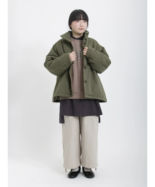 Samansa Mos2（サマンサ モスモス）の「裏毛ロゴアソートプリントスウェット（スウェット・レディース・レッド/ネイビー/グリーン/ミント/モカ/キナリ・ﾌﾘ-）」の16枚目の写真