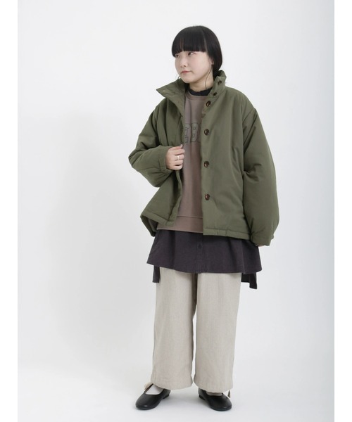 Samansa Mos2（サマンサ モスモス）の「裏毛ロゴアソートプリントスウェット（スウェット・レディース・レッド/ネイビー/グリーン/ミント/モカ/キナリ・ﾌﾘ-）」の17枚目の写真