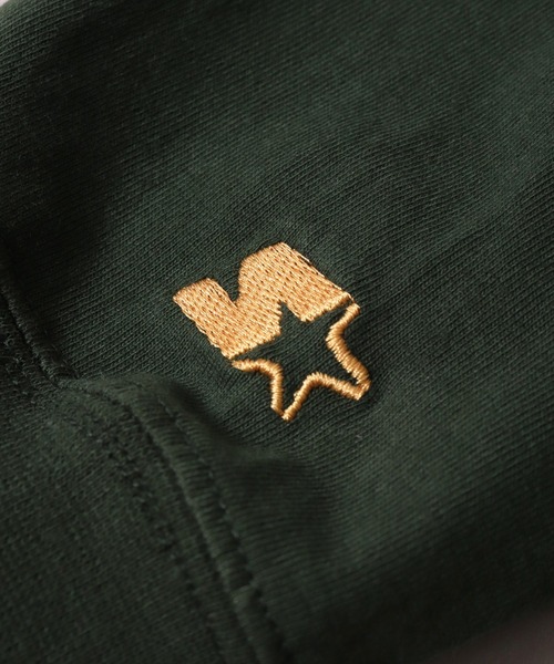 STARTER BLACK LABEL(スターターブラックレーベル)の「(YO)【STARTER BLACK LABEL】ブランドロゴ ハーフジップ 長袖 Tシャツ(Tシャツ/カットソー・メンズ・ブラック/グリーン/マスタード・MEDIUM/LARGE/X-LARGE)」の14枚目の写真