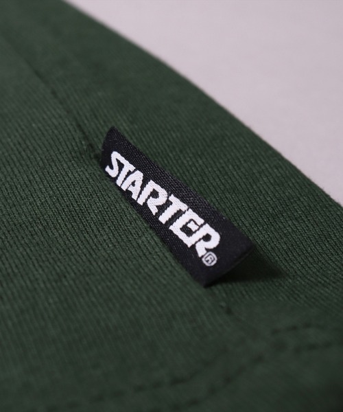 STARTER BLACK LABEL(スターターブラックレーベル)の「(YO)【STARTER BLACK LABEL】ブランドロゴ ハーフジップ 長袖 Tシャツ(Tシャツ/カットソー・メンズ・ブラック/グリーン/マスタード・MEDIUM/LARGE/X-LARGE)」の16枚目の写真
