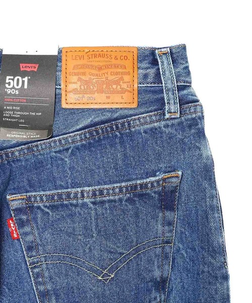 Levi's（リーバイス）の「LEVI’S 501 90S  A1959-0012（デニムパンツ・レディース・インディゴブルー・27inch/25inch/26inch）」の2枚目の写真