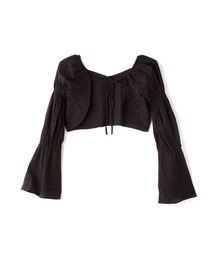 ◆前後2Wayエンブロイダリーレースボレロ