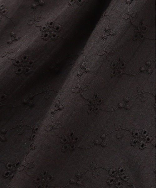 FREE'S MART（フリーズマート）の「◆前後2Wayエンブロイダリーレースボレロ（カーディガン/ボレロ・レディース・ホワイト/ブラック・FREE）」の3枚目の写真