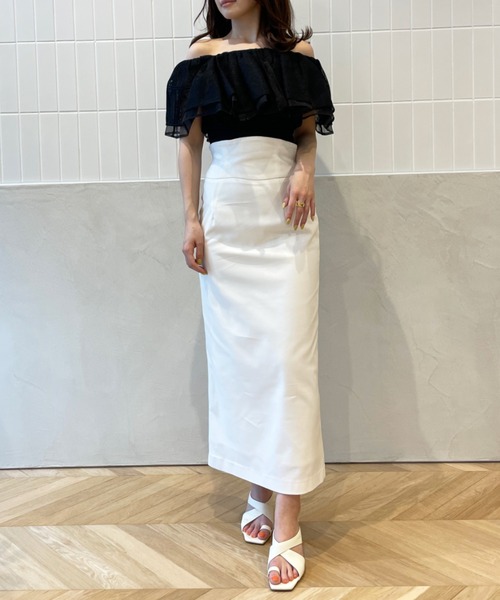 入荷通知 アプリ おすすめ セール】Mirabel オフショルダーブラウス（シャツ/ブラウス lace トップス