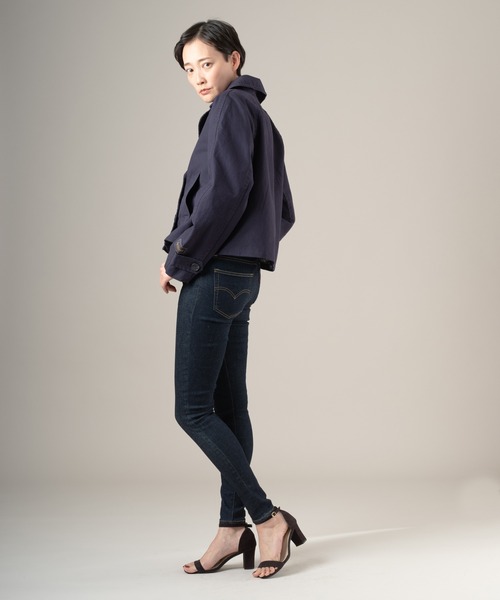 Levi's/リーバイス 721 ハイライズ スキニー ダークインディゴ RINSE