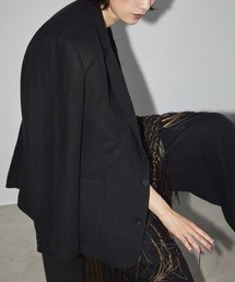 ジャケット・アウター TODAYFUL Boyfriend Linen Jacket BLK 36 TODAYFUL（トゥデイフル）の「todayful Boyfriend Linen Jacket