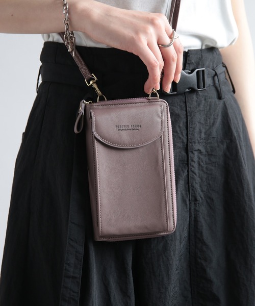 セール】【MAISON BREEZE】モバイルウォレットショルダーバッグ KNF  