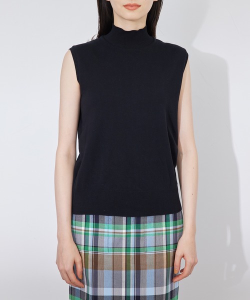 ROPE'（ロペ）の「【ITALY】ハイネックノースリーブニット（Tシャツ/カットソー・レディース・ホワイト/ブラック/グリーン・FREE）」の19枚目の写真