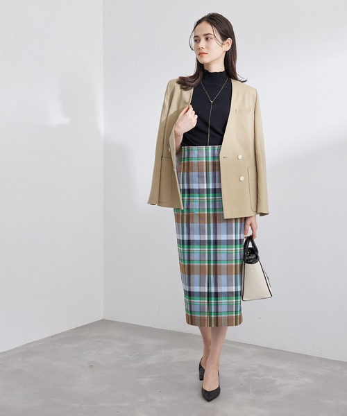 ROPE'（ロペ）の「【ITALY】ハイネックノースリーブニット（Tシャツ/カットソー・レディース・ホワイト/ブラック/グリーン・FREE）」の14枚目の写真