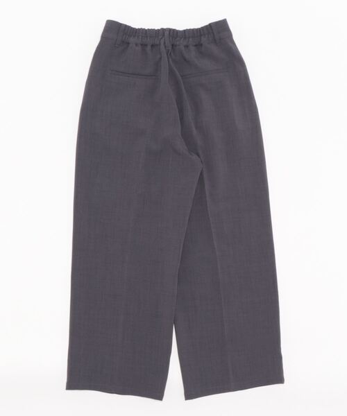 m.f.editorial（エムエフエディトリアル）の「m.f.エディトリアル レディース リネン風シャンブレー ワイドパンツ(セットアップ可能)（その他パンツ・レディース・グレー/ネイビー/ベージュ・LARGE/MEDIUM）」の13枚目の写真