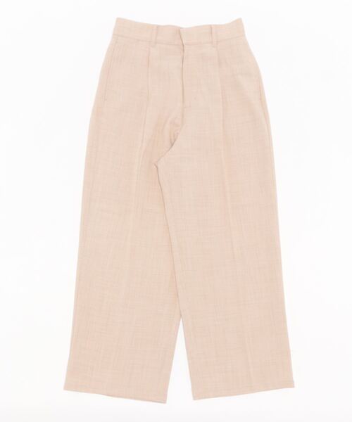m.f.editorial（エムエフエディトリアル）の「m.f.エディトリアル レディース リネン風シャンブレー ワイドパンツ(セットアップ可能)（その他パンツ・レディース・グレー/ネイビー/ベージュ・LARGE/MEDIUM）」の22枚目の写真