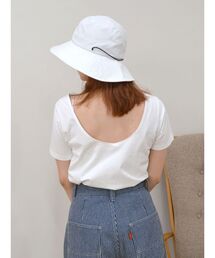 Ungrid | オーガビッツコットンバックオープンTee(Tシャツ/カットソー)