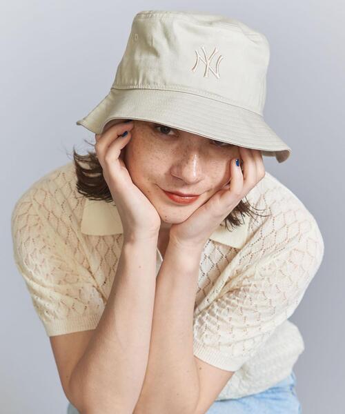 NEW ERA（ニューエラ）の「【別注】＜NEW ERA＞バケットハット（ハット・レディース・ブラック/ベージュ・FREE）」の8枚目の写真