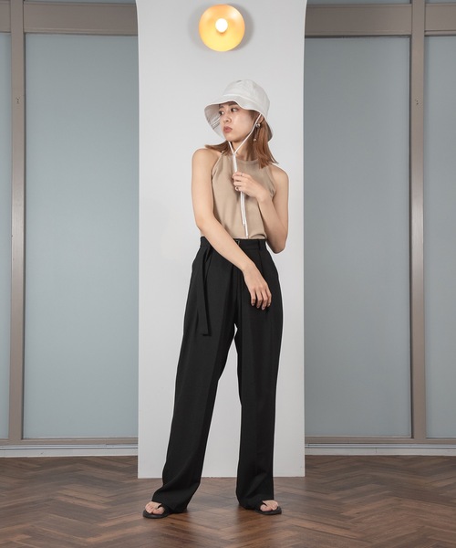 lawgy（ラウジー）の「string bucket hat（ハット・レディース・ホワイト/ブラック/ベージュ・FREE）」の16枚目の写真