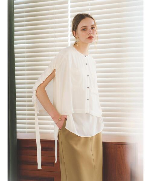 YECCA VECCA（イェッカヴェッカ）の「メタルボールバングル（バングル/リストバンド・レディース・ゴールド/シルバー・FREE）」の4枚目の写真