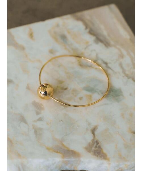 YECCA VECCA（イェッカヴェッカ）の「メタルボールバングル（バングル/リストバンド・レディース・ゴールド/シルバー・FREE）」の6枚目の写真