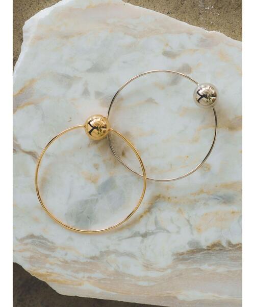 YECCA VECCA（イェッカヴェッカ）の「メタルボールバングル（バングル/リストバンド・レディース・ゴールド/シルバー・FREE）」の7枚目の写真