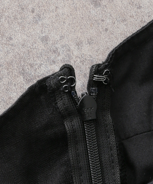 U by SPICK&SPAN（ユーバイスピックアンドスパン）の「ビスチェオールインワン（つなぎ/オールインワン・レディース・ブラック/アイボリー・FREE）」の14枚目の写真