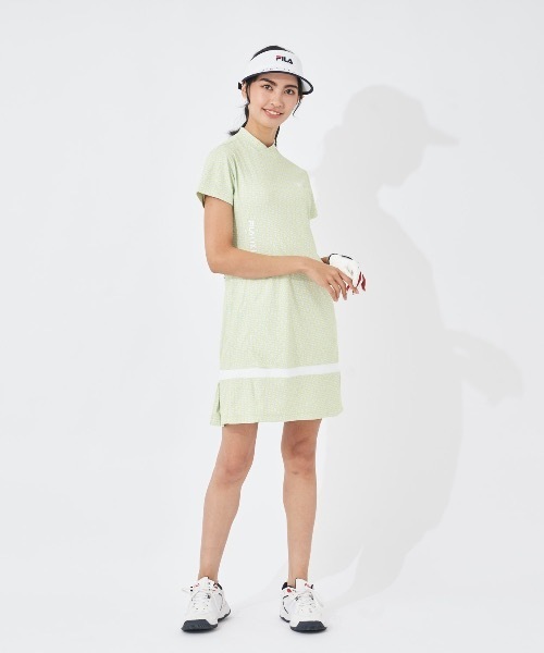 美品 kissmark GOLF ワンピース ルコック フィラ - メルカリ
