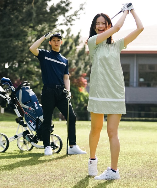 FILA GOLF:フィラゴルフ】レディースモックネックワンピース