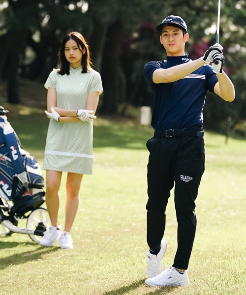 FILA GOLF:フィラゴルフ】レディースモックネックワンピース