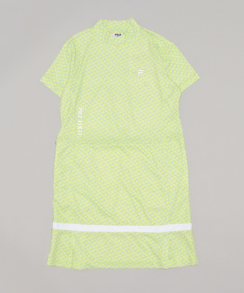 フィラ　ワンピース　黄色　柄　X L 新品未使用 FILA - FILA レディース ワンピース XLの通販 by Wu-tang☆'s