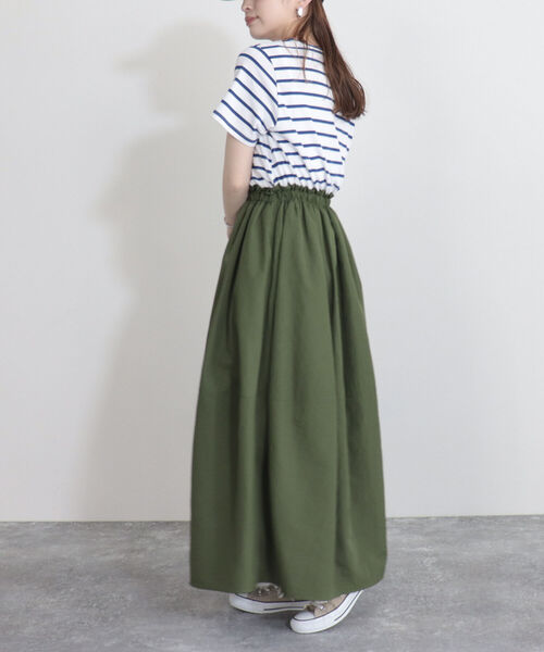 fredy emue（フレディエミュ）の「【fredyemueフレディエミュ】ドッキングワンピース（ワンピース・レディース・ブルー系その他/チャコールグレー/オフホワイト・38）」の3枚目の写真