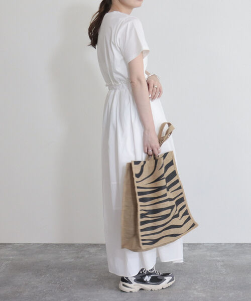 fredy emue（フレディエミュ）の「【fredyemueフレディエミュ】ドッキングワンピース（ワンピース・レディース・ブルー系その他/チャコールグレー/オフホワイト・38）」の7枚目の写真