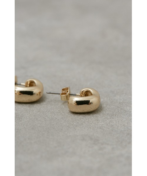 AZUL by moussy(アズールバイマウジー)の「PETIT NUANCE HOOP EARRINGS/プチニュアンスフープピアス(ピアス(両耳用)・レディース・シルバー/ゴールド系その他・FREE)」の9枚目の写真